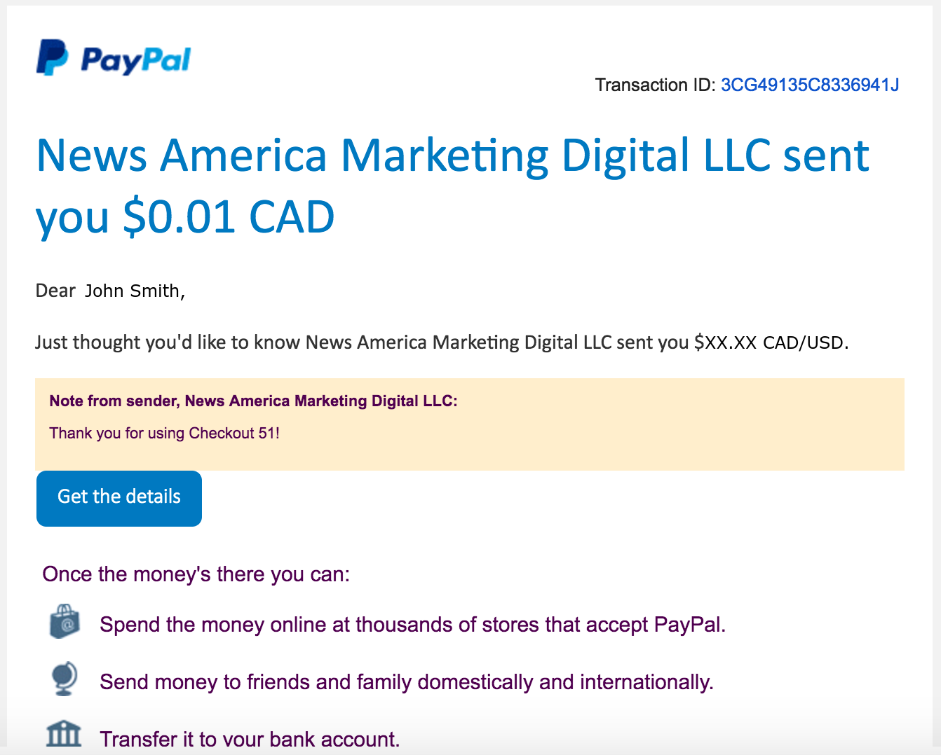 Send Money Online Paypal